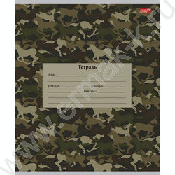 Тетрадь  12л линейка косая дополнительная "Микс милитари" 5видов | Фото 5