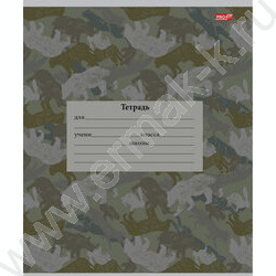 Тетрадь  12л линейка косая дополнительная "Микс милитари" 5видов | Фото 6