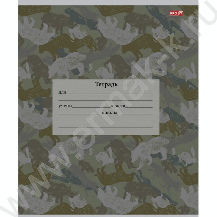 Тетрадь  12л линейка косая дополнительная "Микс милитари" 5видов | Фото 6