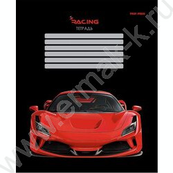 Тетрадь  12л клетка "Шикарная машина" 5видов | Фото 2