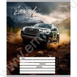 Тетрадь  12л линейка косая дополнительная "Приключение на авто" 5видов | Фото 6