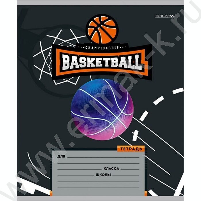 Тетрадь  12л линейка косая дополнительная "Спорт и мяч" 5видов | Фото 2