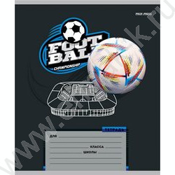 Тетрадь  12л линейка косая дополнительная "Спорт и мяч" 5видов | Фото 3