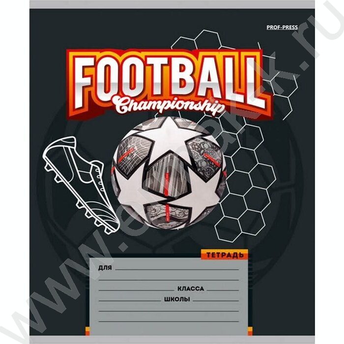 Тетрадь  12л линейка косая дополнительная "Спорт и мяч" 5видов | Фото 4
