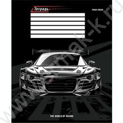 Тетрадь  12л линейка косая дополнительная "Шикарная машина" твин-лак/ 5видов | Фото 4