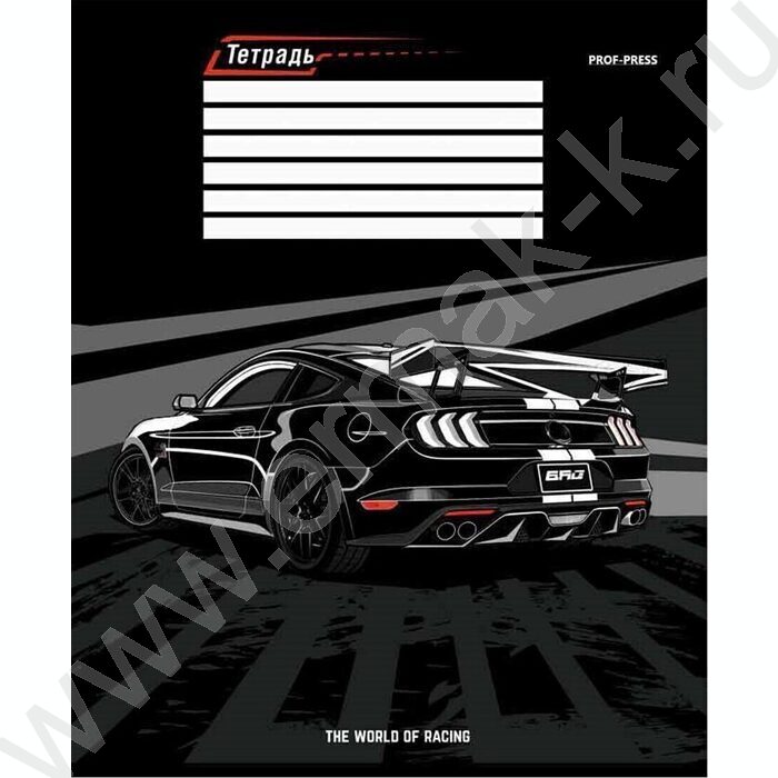 Тетрадь  12л линейка косая дополнительная "Шикарная машина" твин-лак/ 5видов | Фото 5