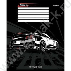 Тетрадь  12л линейка косая дополнительная "Шикарная машина" твин-лак/ 5видов | Фото 6