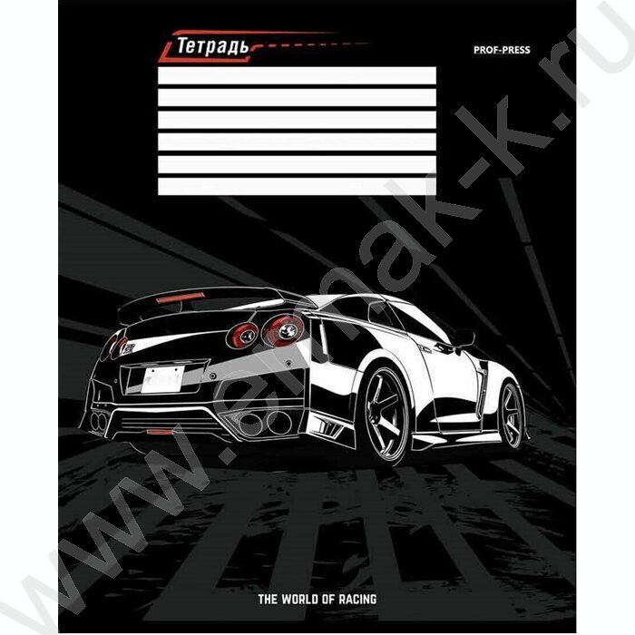 Тетрадь  12л линейка косая дополнительная "Шикарная машина" твин-лак/ 5видов | Фото 6