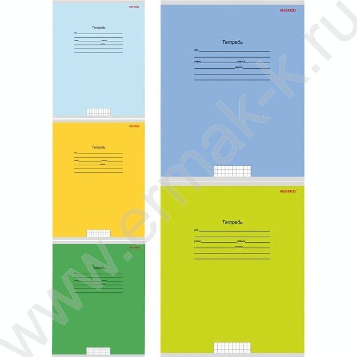 Тетрадь  18л клетка "Учусь на отлично-2" ассорти | Фото 1