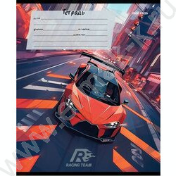 Тетрадь  18л клетка "Микс авто-1" твин-лак /ассорти | Фото 4