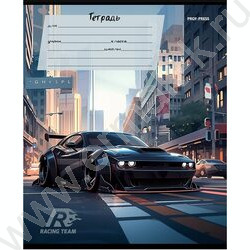 Тетрадь  18л клетка "Микс авто-1" твин-лак /ассорти | Фото 6