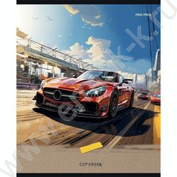 Тетрадь  48л клетка "Скоростной транспорт" ассорти | Фото 3