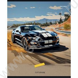 Тетрадь  48л клетка "Скоростной транспорт" ассорти | Фото 4