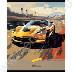 Тетрадь  48л клетка "Скоростной транспорт" ассорти | Фото 5