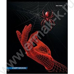Тетрадь  48л клетка "Спайдер черный" | Фото 3