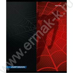 Тетрадь  48л клетка "Спайдер черный" | Фото 4