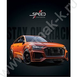 Тетрадь  48л клетка "Авто на черном фоне" /софт-тач/ ассорти | Фото 2