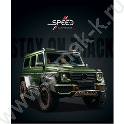 Тетрадь  48л клетка "Авто на черном фоне" /софт-тач/ ассорти | Фото 4