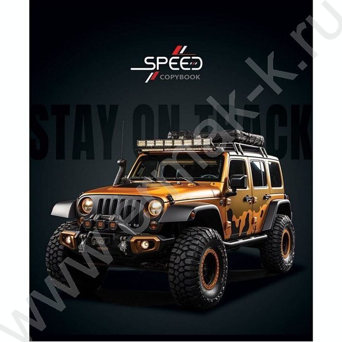 Тетрадь  48л клетка "Авто на черном фоне" /софт-тач/ ассорти | Фото 5