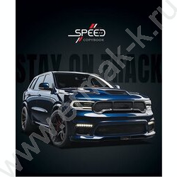 Тетрадь  48л клетка "Авто на черном фоне" /софт-тач/ ассорти | Фото 6