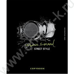 Тетрадь  48л клетка "Урбанистичные дизайны" /софт-тач/ ассорти | Фото 2