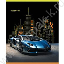 Тетрадь  48л клетка "Авто и город в график" /софт-тач/ ассорти | Фото 5