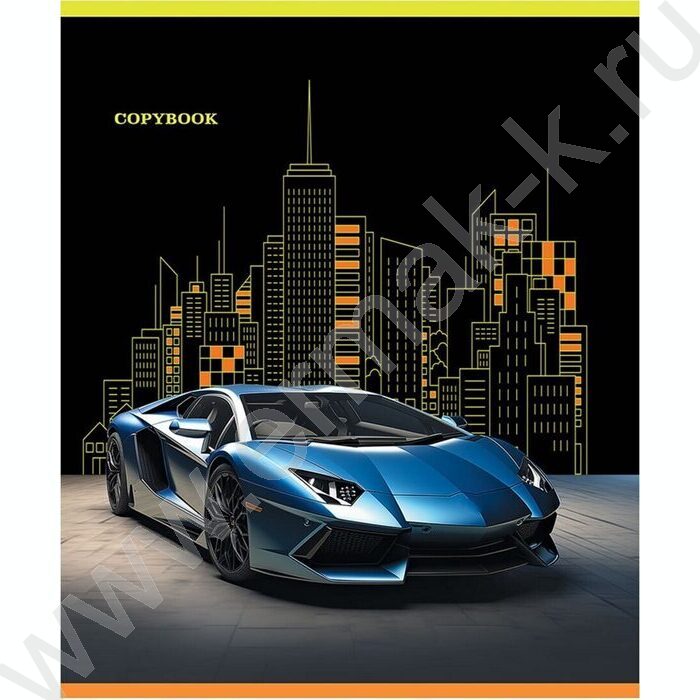 Тетрадь  48л клетка "Авто и город в график" /софт-тач/ ассорти | Фото 5