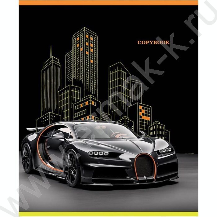 Тетрадь  48л клетка "Авто и город в график" /софт-тач/ ассорти | Фото 6