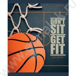 Тетрадь  96л клетка "Спорт" ассорти | Фото 2