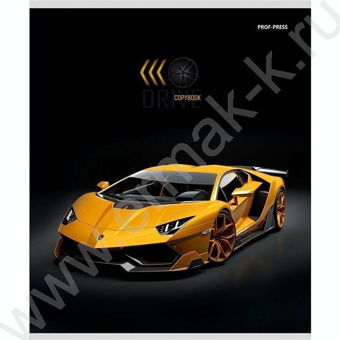 Тетрадь  96л клетка "Авто на черном-1" /твин-лак/ ассорти | Фото 5