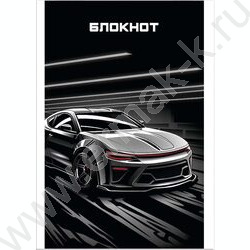 Блокнот  40л А6 "Вираж" /клетка, мягкий переплёт (2 скобы) | Фото 1