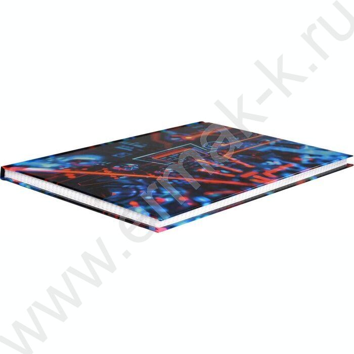 Тетрадь  96л А4 клетка/тв.обл. "Цифровые технологии" /лянц.лам./ | Фото 2