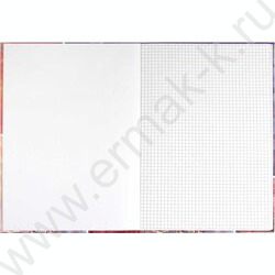 Тетрадь  96л А4 клетка/тв.обл. "Сиреневый микс" /лянц.лам./ | Фото 3