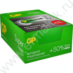 Батарейка GP Super G-Tech AAA (LR03) 24A алкалиновая, SB4 /спайка 4шт/ | Фото 3