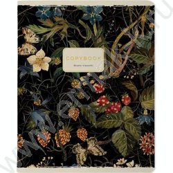 Тетрадь  48л клетка "Flora" /мат.лам.Soft Touch/фольга золото/ ассорти | Фото 6