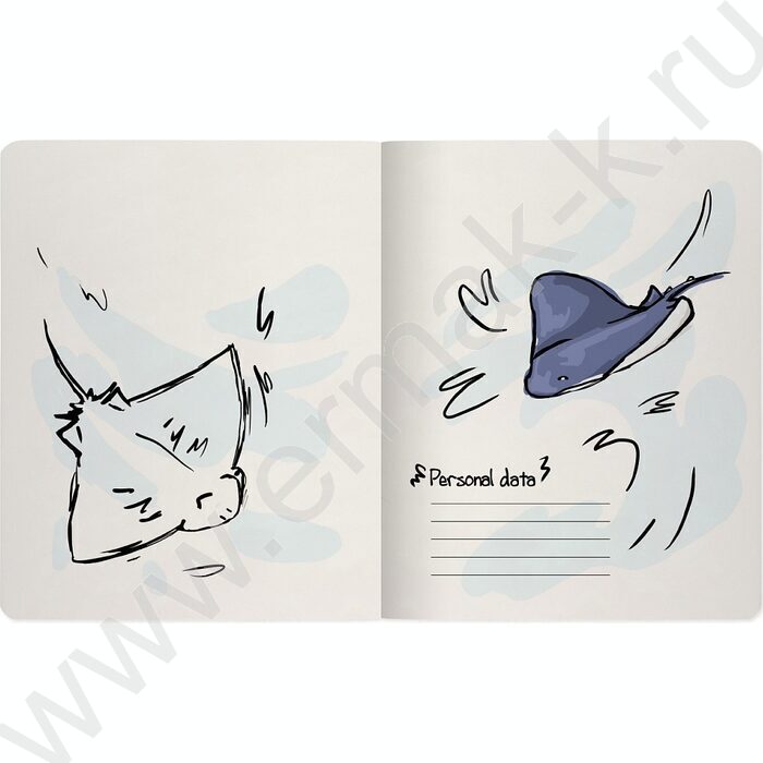 Тетрадь  48л клетка "Street skate" /мат.лам.Soft Touch/ ассорти | Фото 7