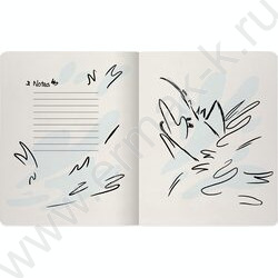 Тетрадь  48л клетка "Street skate" /мат.лам.Soft Touch/ ассорти | Фото 8