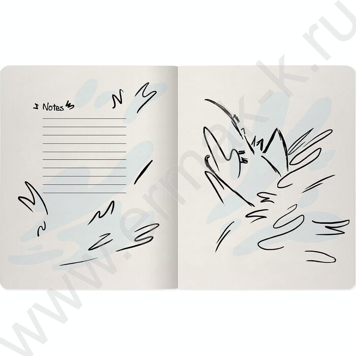 Тетрадь  48л клетка "Street skate" /мат.лам.Soft Touch/ ассорти | Фото 8