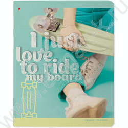 Тетрадь  48л клетка "Penny board" /мат.лам./ 5видов | Фото 4