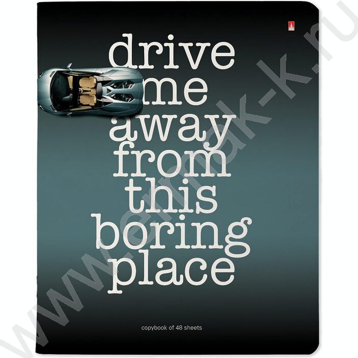 Тетрадь  48л клетка "Автодрайв" /УФ- лак сплошной/ 5видов | Фото 2