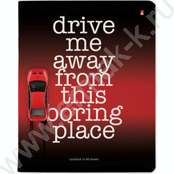 Тетрадь  48л клетка "Автодрайв" /УФ- лак сплошной/ 5видов | Фото 4