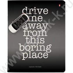 Тетрадь  48л клетка "Автодрайв" /УФ- лак сплошной/ 5видов | Фото 5