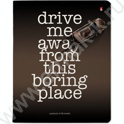 Тетрадь  48л клетка "Автодрайв" /УФ- лак сплошной/ 5видов | Фото 6