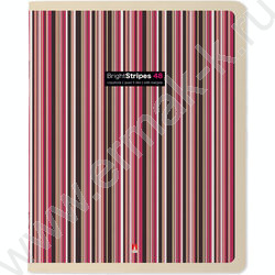 Тетрадь  48л клетка "Stripes" /УФ- лак сплошной/ 5видов | Фото 6