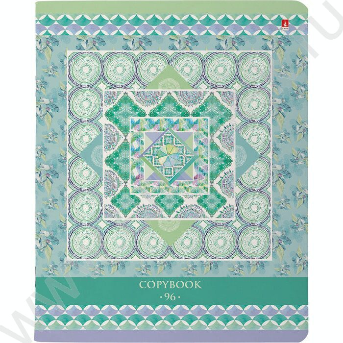 Тетрадь  96л клетка "Новый шик.Узоры" /мат.лам./ 5видов | Фото 6