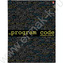 Тетрадь  80л клетка/кольца "Program" со смен.блоком | Фото 1