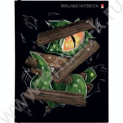 Тетрадь  80л клетка/кольца "Опасные" со смен.блоком | Фото 1