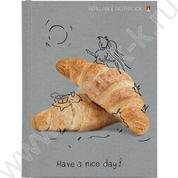 Тетрадь  80л клетка/кольца "Nice days" со смен.блоком | Фото 1