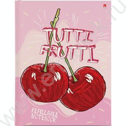 Тетрадь  80л клетка/кольца "Tutti fruiti" со смен.блоком | Фото 1