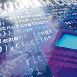 Тетрадь 160л клетка/кольца "Deep" со смен.блоком | Фото 4